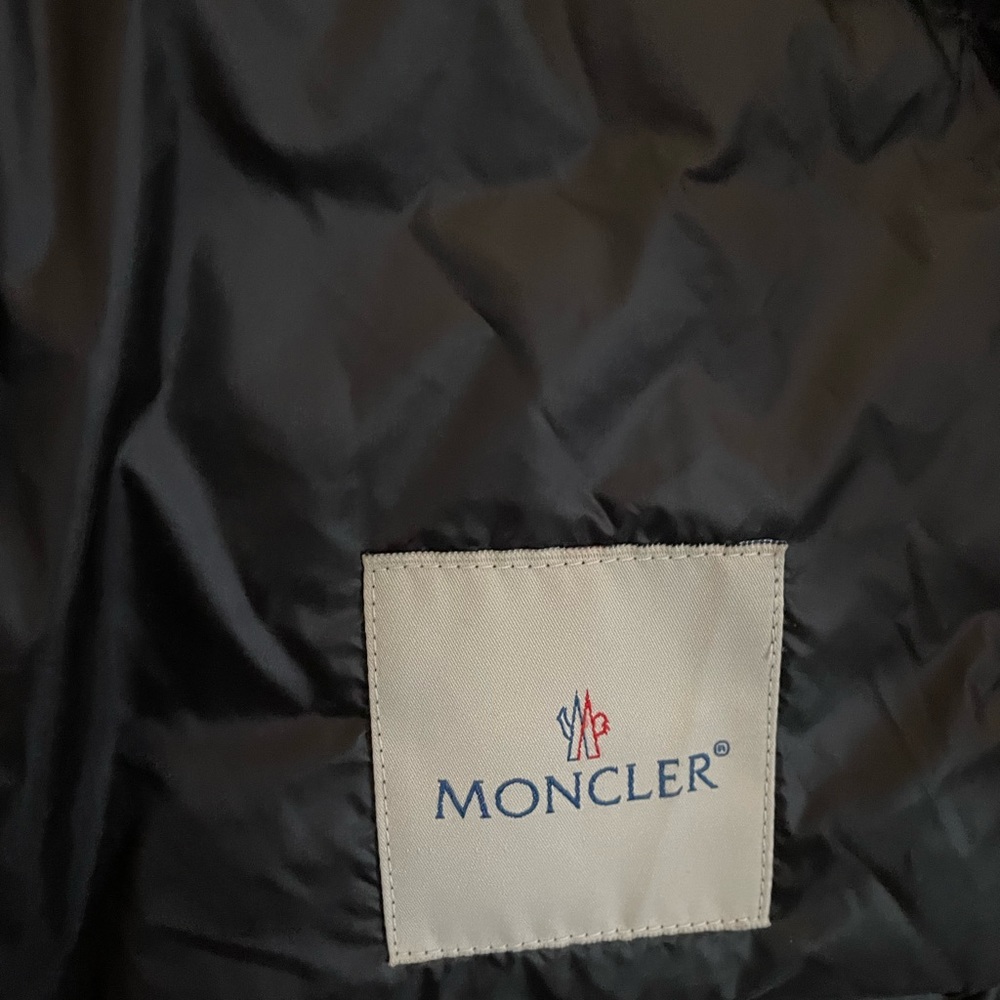 Used / MONCLER  Black Down Gui Vest / Men